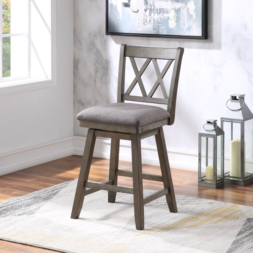 Red Barrel Studio® Abuk Swivel Counter & Bar Stool & Reviews Wayfair